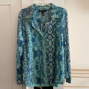 Blouse - Snakeskin